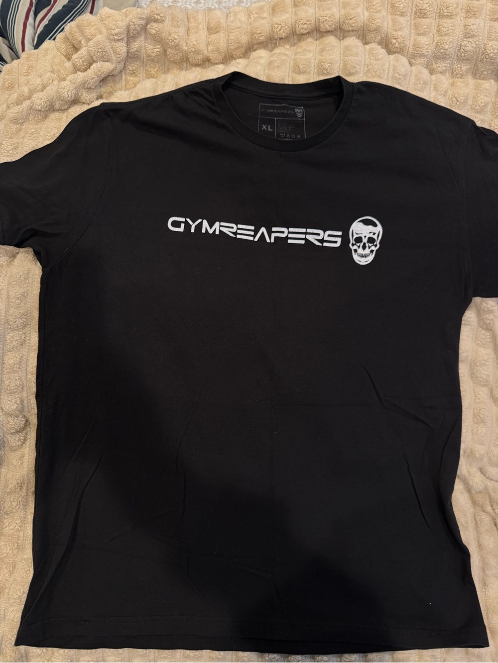 GYMreapers Men's Black Logo T-Shirt